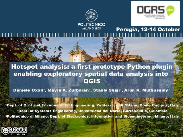 Presentation for OGRS 2016 at Peruggia, Italy