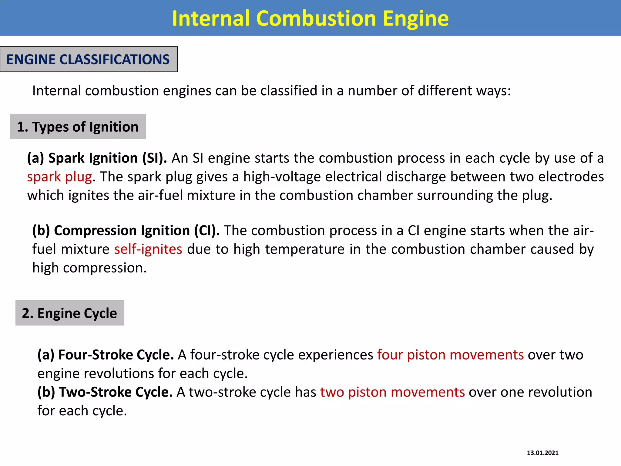Ic engine