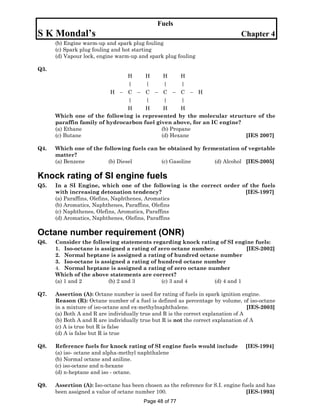 Ic engine ies gate ias 20 years question and answers