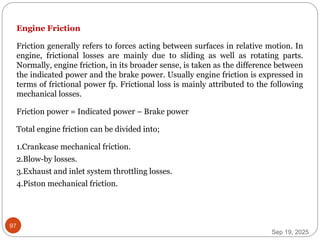 Friction Physics Engine Internal combustion Engine Power PT.ppt