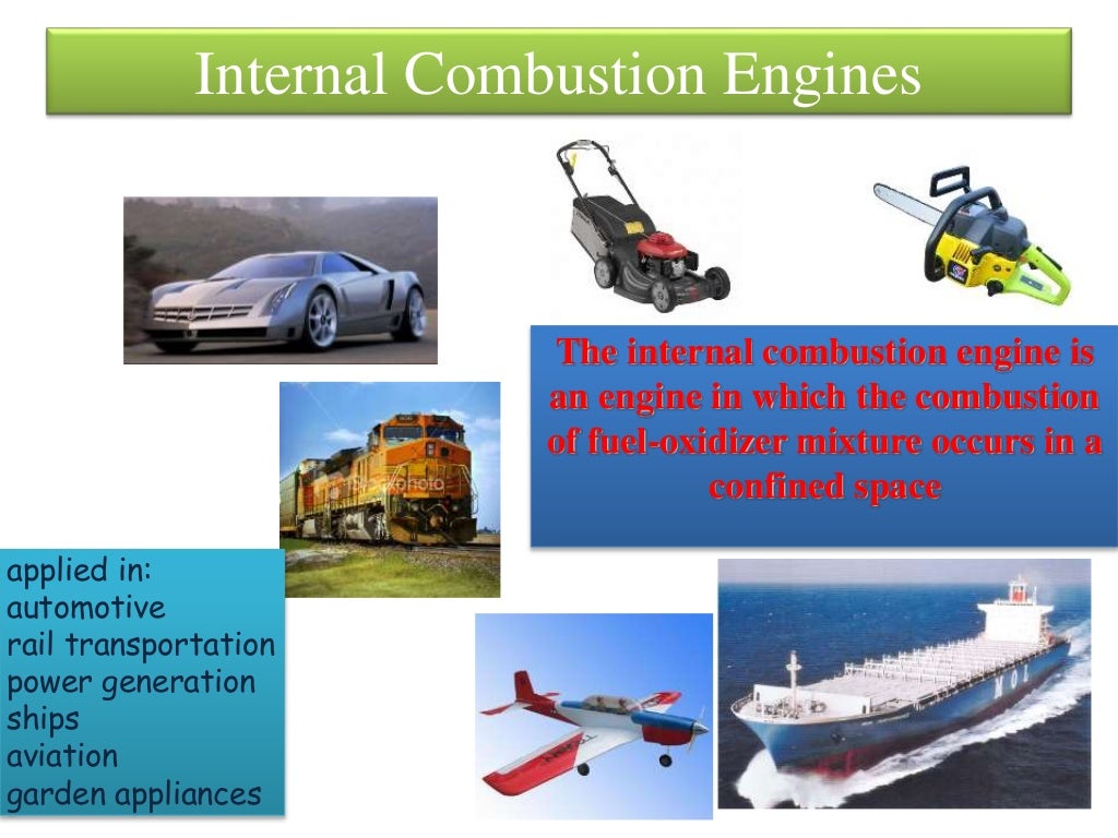 INTERNAL COMBUSTION ENGINES PPT
