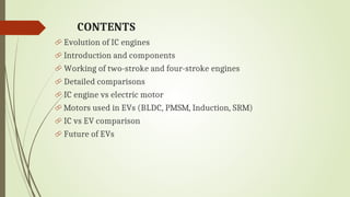 Comprehensive Overview of IC Engines and Electric Motors in Modern ...