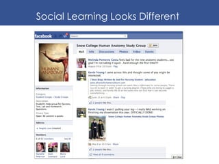 Social Learning Looks Different 
