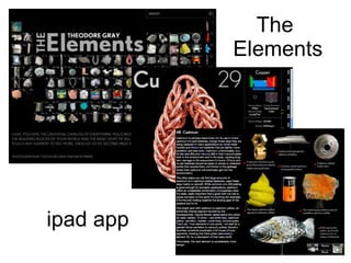 The  Elements ipad app 