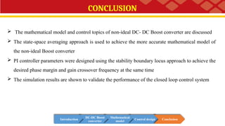 PI controller design based on stability boundary locus approach for DC ...