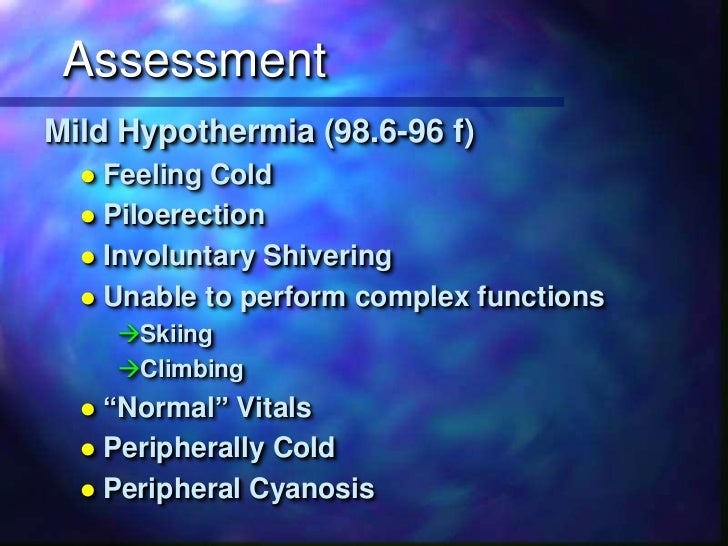 Ice rescue and immersion hypothermia slide share