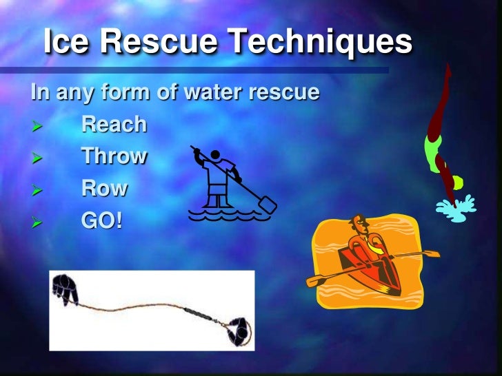 Ice rescue and immersion hypothermia slide share
