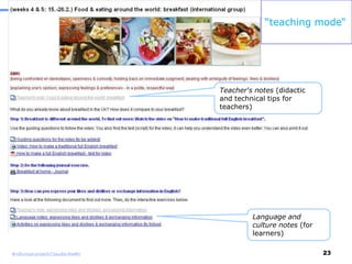  reducing divergences – and related linguistic-communicative movesCommunicative macro functions exchanging information – and illocutionary realisations