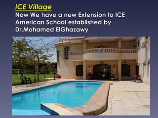 ICE village in EL- OBOUR CITY