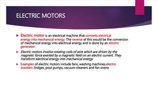 internal combustion engines vs electric motors | PPTX