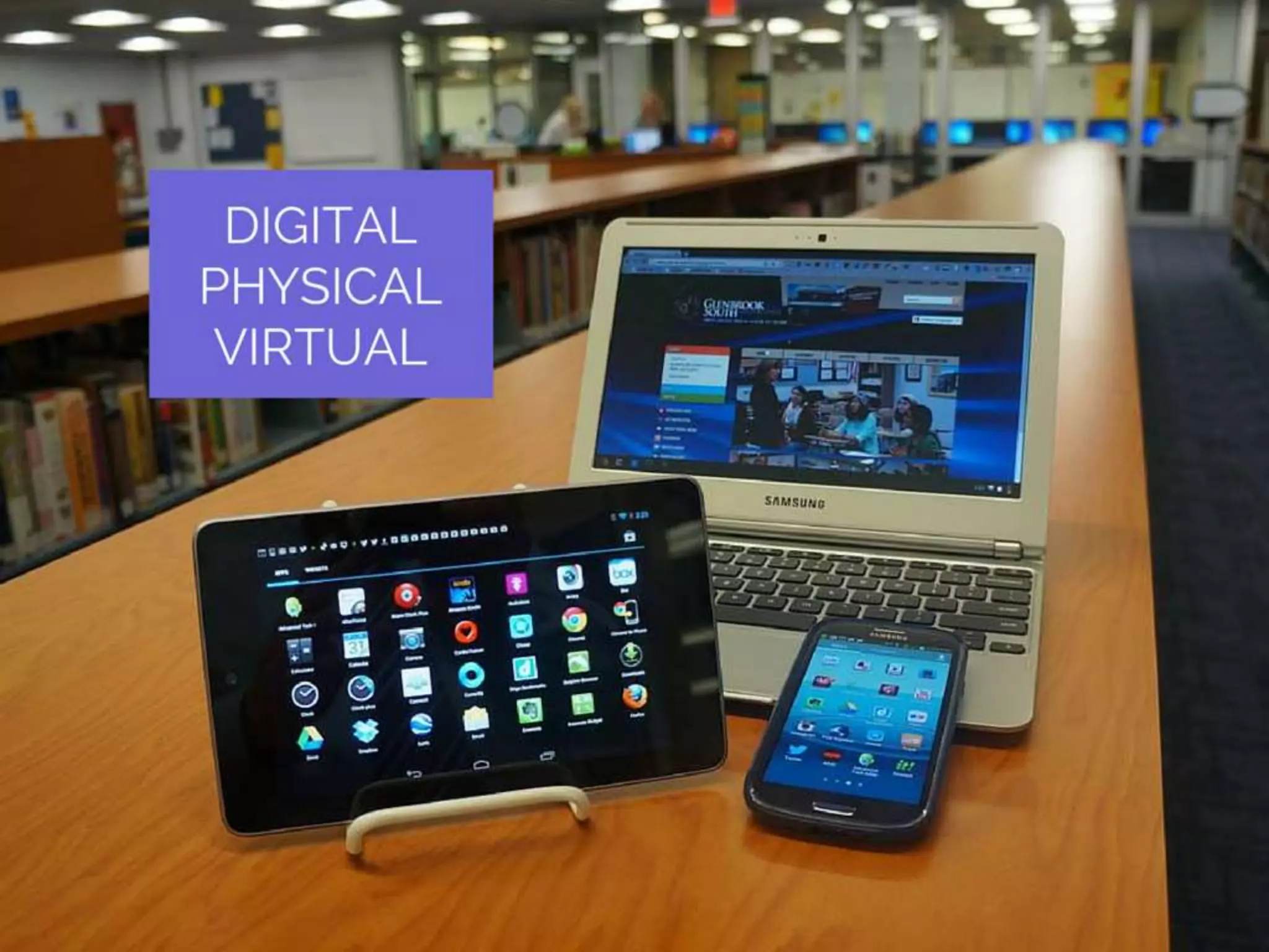 Physical,
digital and
virtual