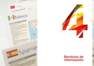 Servicios de
información
 
