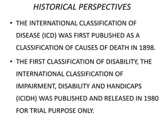 Icids Guide.pdf international classification of functioning, disability and health | PPTX