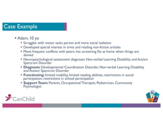 Complex Needs of Children and Youth with Dual Diagnosis - a Role for the ICF