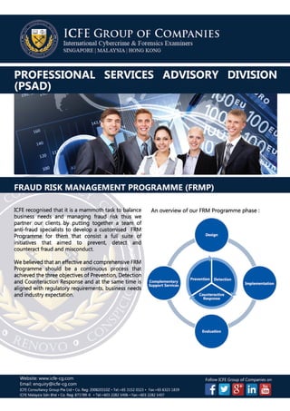 Professional Services Advisory Division (PSAD)