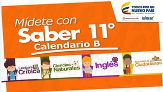 Preguntas del ICFES Saber 11 2016 calendario B | PPTX