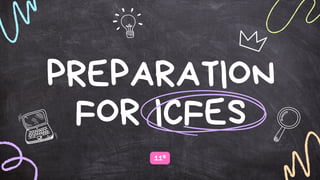 PREPARATION
FOR ICFES
11°
 