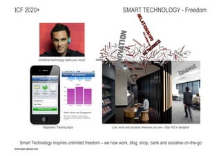 SMART TECHNOLOGY - Freedom
www.kjaer-global.com
Live, work and socialise wherever you are – Dtac HQ in Bangkok
Smart Techn...