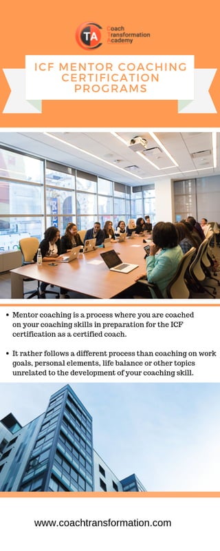 ICF Mentor Coaching Certification Programs - Coach Transformation