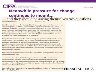 Meanwhile pressure for change continues to mount… 