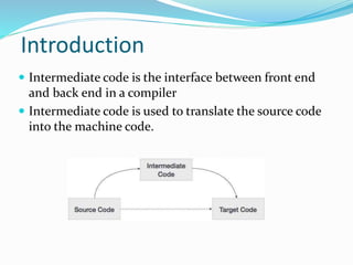 Intermediate code generator | PPTX