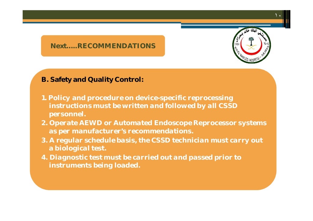 Infection Control Guidelines for Endoscopy Unit mode]