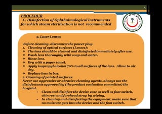 Infection Control Guidelines for Ophthalmology Clinic [compatibility ...