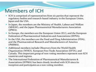 ICH members
 