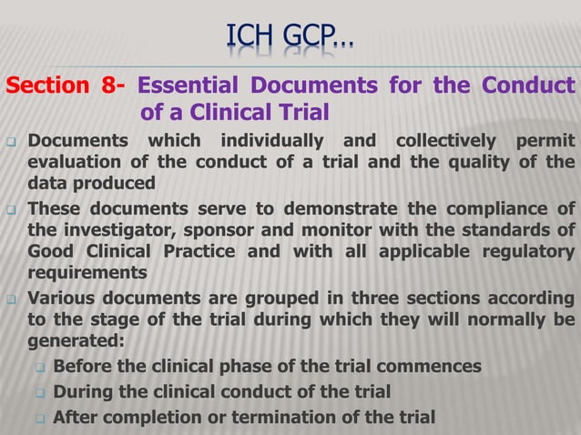 ICH GCP | PPT