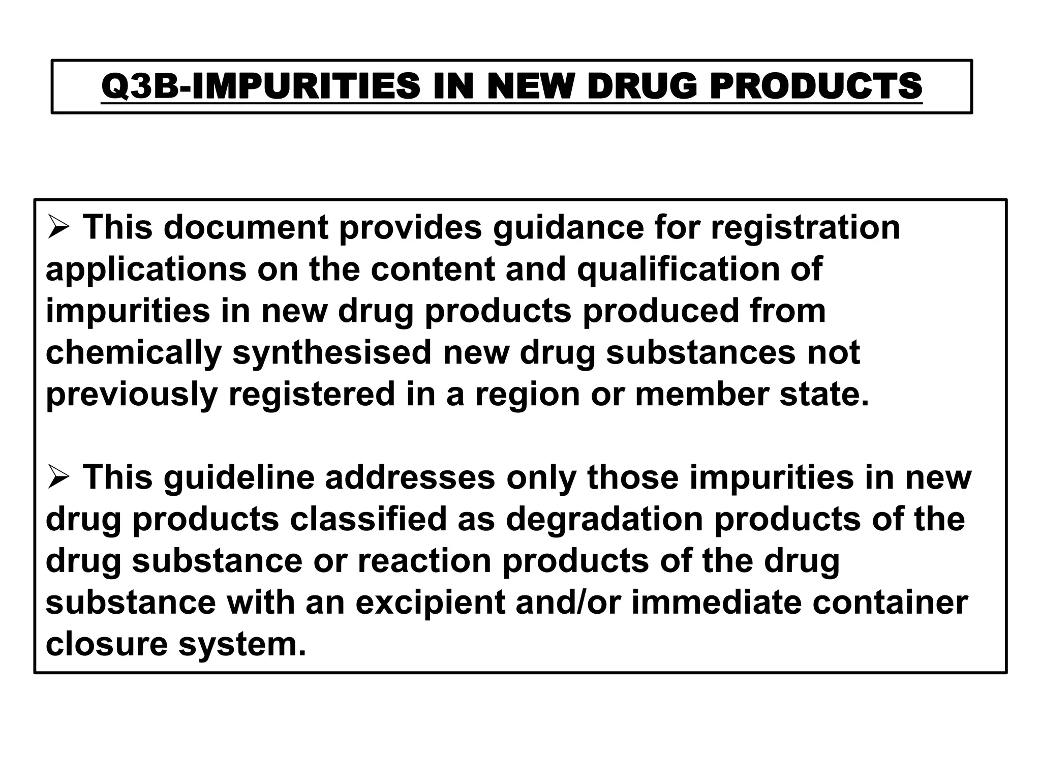 ICH [ Q ] Guidelines | PPTX