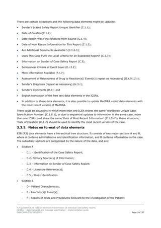 E2b R3 Form.pdf ICH E2B specifications in pharma industry | PDF