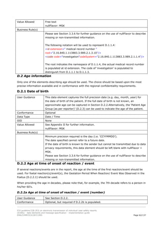 Sample E2b R3 Report ICH E2B specifications in pharma industry | PDF