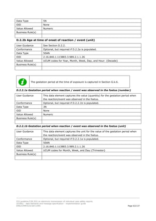 E2b R3 Form.pdf ICH E2B specifications in pharma industry | PDF
