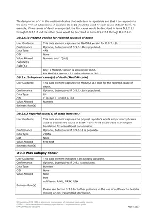 E2b R3 ICH E2B specifications in pharma industry | PDF