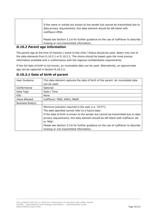 Sample E2b R3 Report ICH E2B specifications in pharma industry | PDF