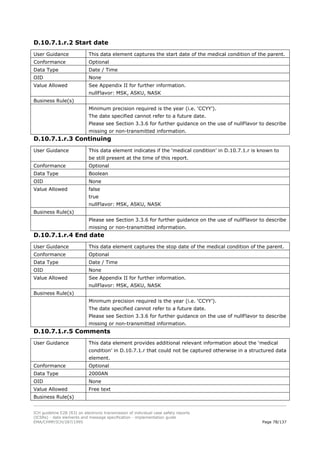 E2b R3 Form.pdf ICH E2B specifications in pharma industry | PDF