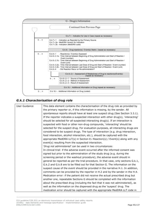 E2b R3 Form.pdf ICH E2B specifications in pharma industry | PDF