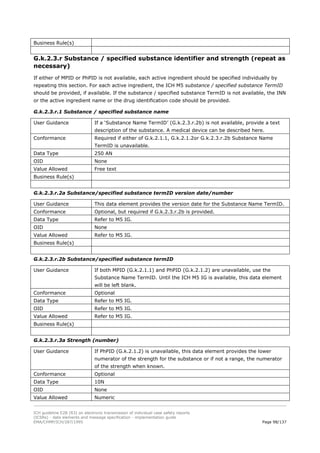 E2b R3 Form.pdf ICH E2B specifications in pharma industry | PDF