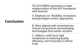 ICH E6R3 PRINCIPLES (GOOD CLINICAL PRACTICE).pptx