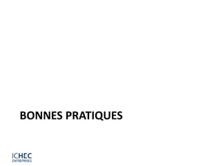 BONNES PRATIQUES
 