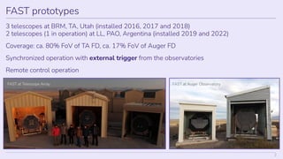 Ultra-high-energy cosmic ray detection using next-generation prototypes ...