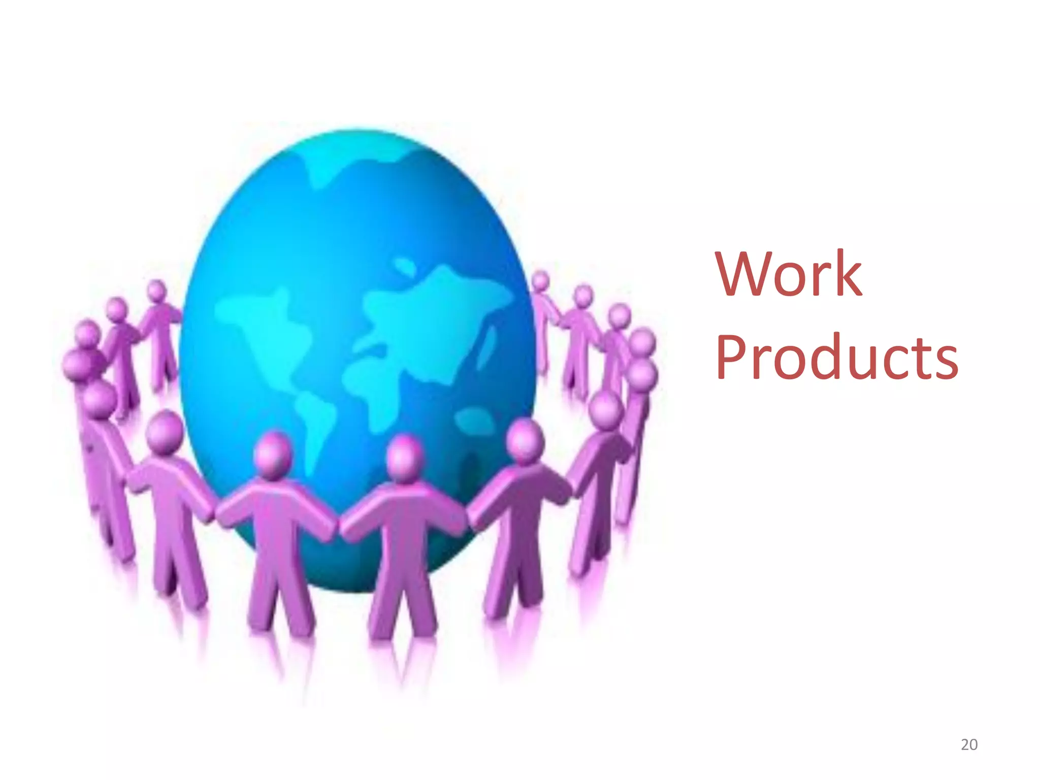 Work
Products




       20
 