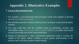Design Risk Assessmnet With Detectability ICH guidelines | PPTX