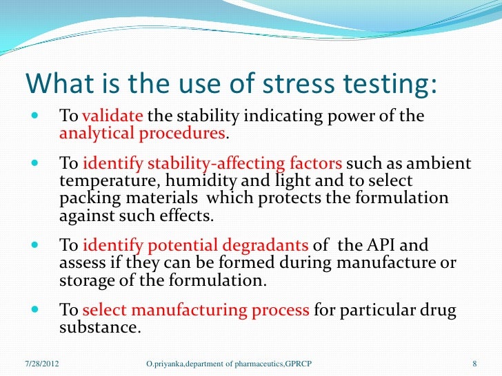 Ich guidelines for stability studies 1