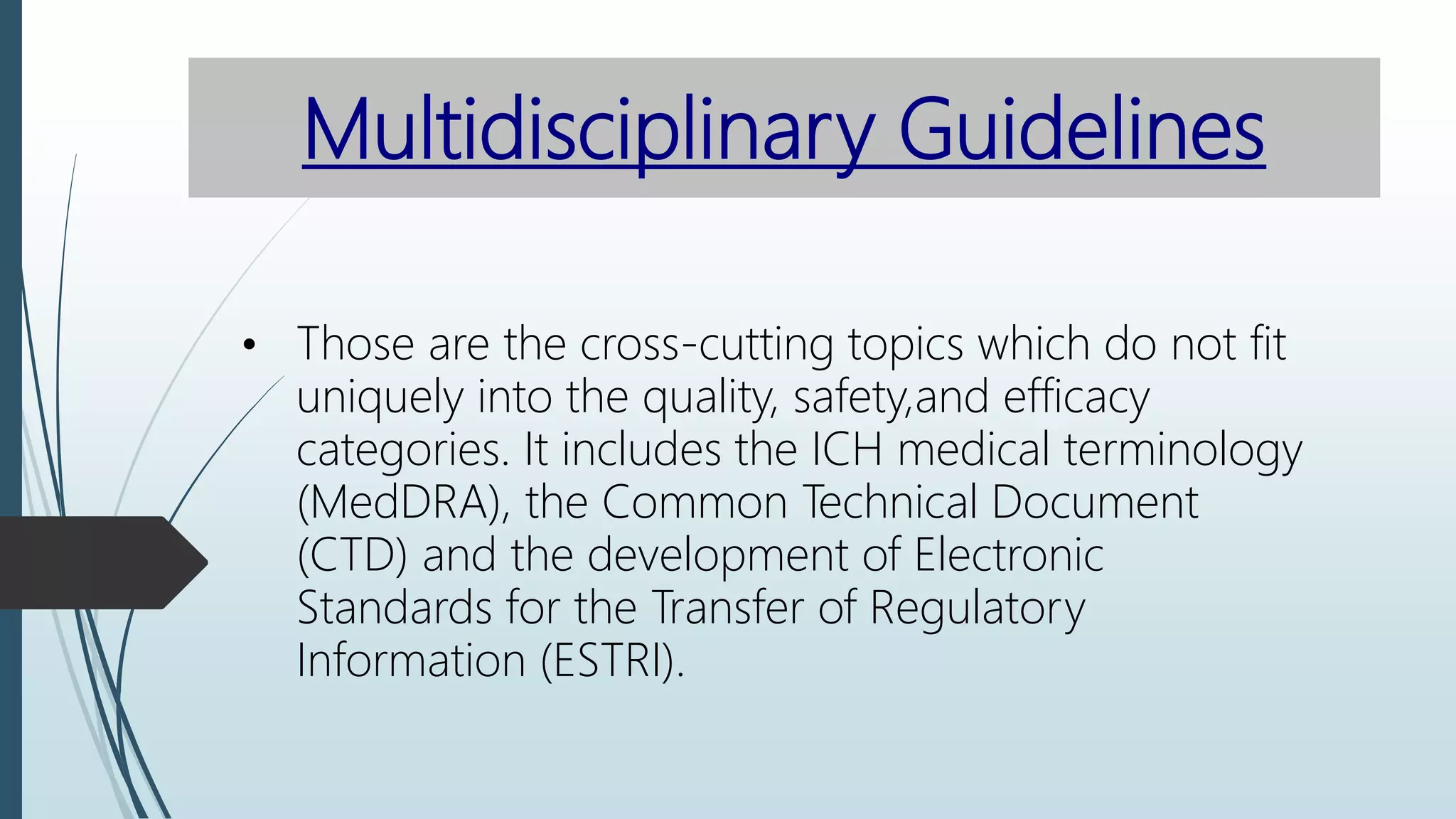 Ich guidelines Seminar ( Efficacy & Multidisciplinary) | PPTX