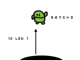 10 LED 1 
キオクスルヨ 
 