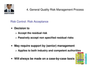 ICH Q9 Quality Risk Management | PDF