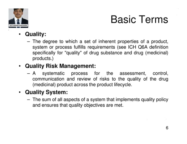 Ich Q9 Guidelines.pdf ICH Q9 Quality Risk Management | PDF