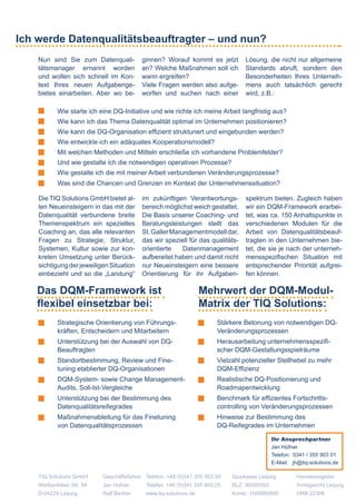 Ich werde Datenqualitätsbeauftragter - und nun?