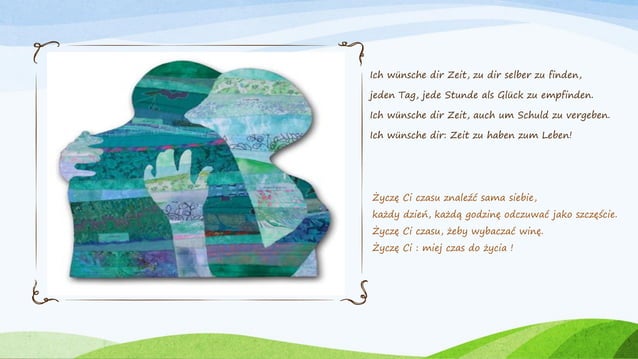 Ich wünsche dir Zeit… | PDF